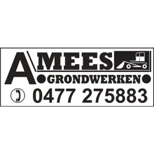 Logo - Grondwerken A. Mees - square